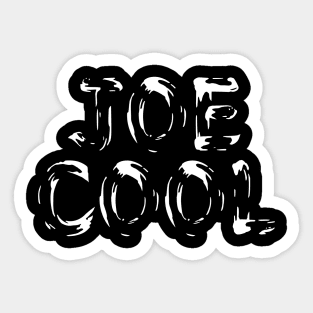 Joe Cool Sticker